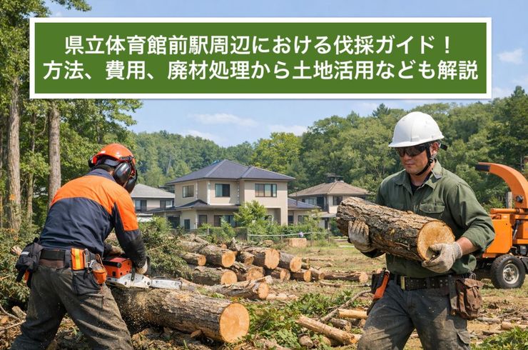 草刈り・伐採作業 熊本で庭木の伐採・抜根のご相談なら造園工事業者 株式会社大住緑栄