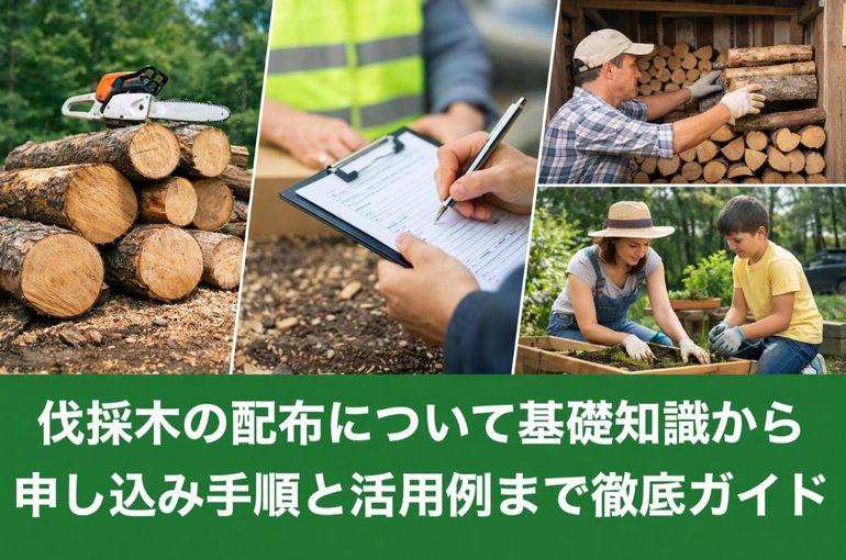 伐採木の配布について基礎知識から申し込み手順と活用例まで徹底ガイド